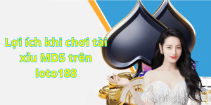 Lợi ích khi chơi tài xỉu MD5 trên loto188