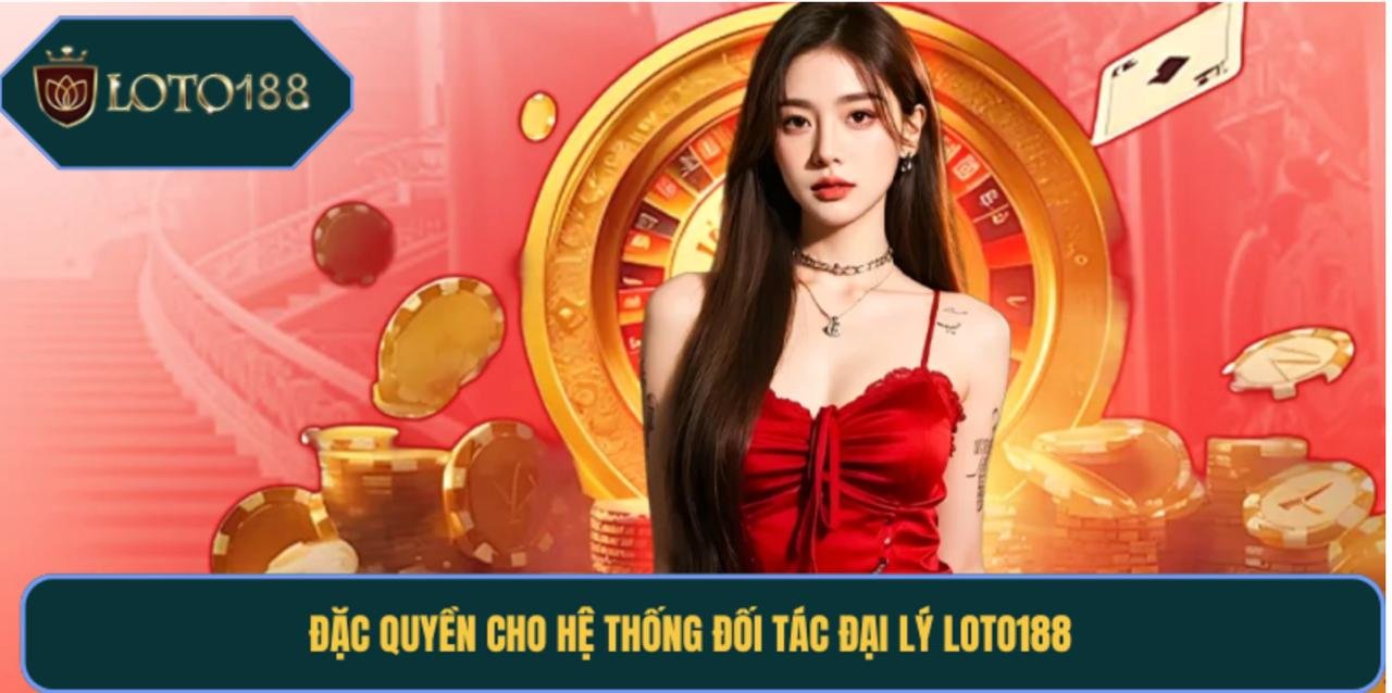 Đặc quyền cho hệ thống đối tác đại lý Loto188