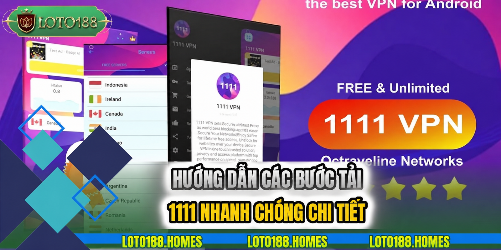 Hướng dẫn các bước tải 1111 nhanh chóng chi tiết