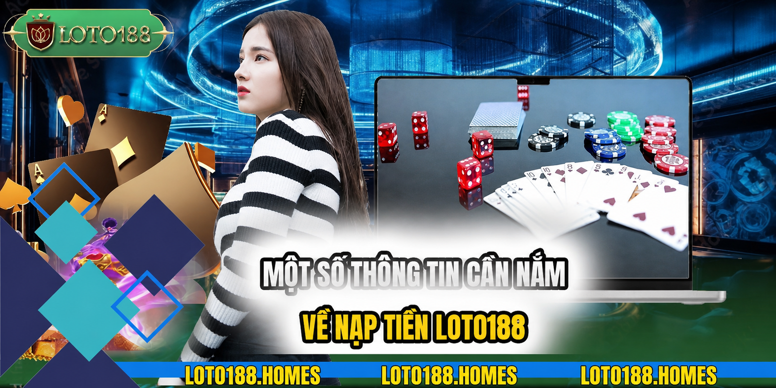 Một số thông tin cần nắm về nạp tiền LOTO188