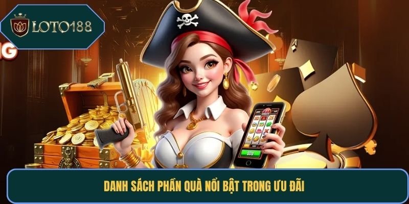Danh sách phần quà nổi bật trong ưu đãi