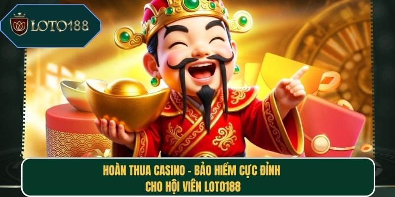 Hoàn Thua Casino – Bảo Hiểm Cực Đỉnh Cho Hội Viên Loto188