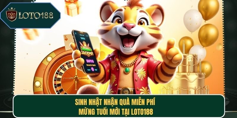 Sinh Nhật Nhận Quà Miễn Phí Mừng Tuổi Mới Tại Loto188
